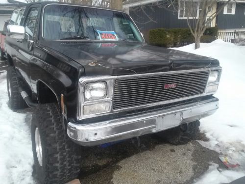 1978 gmc jimmy high sierra sport utility 2-door 5.7l