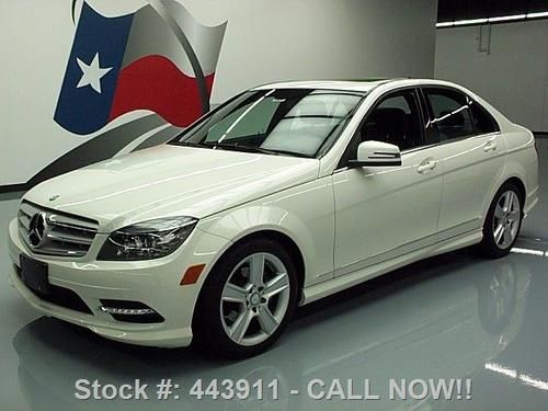 2011 mercedes-benz c300 sport automatic sunroof 13k mi texas direct auto