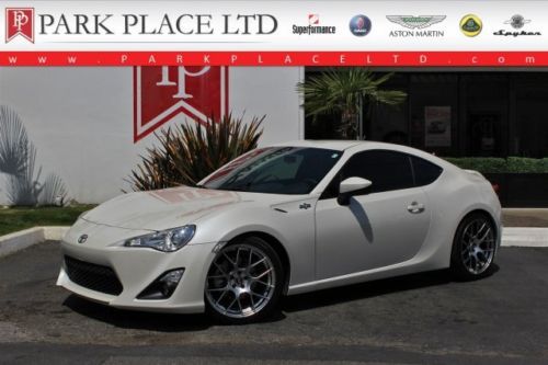 2013 scion fr-s supercharged 2.0l, 6-speed manual,  whiteout paint on black
