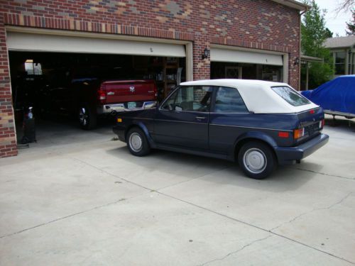 1988 volkswagen cabriolet bestseller convertible 2-door 1.8l