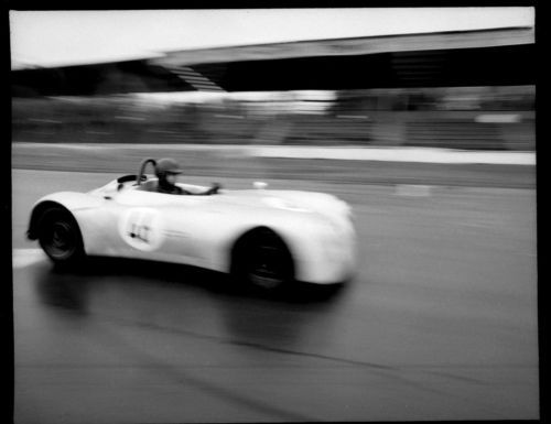 Porsche 550 style alloy body vintage racer.