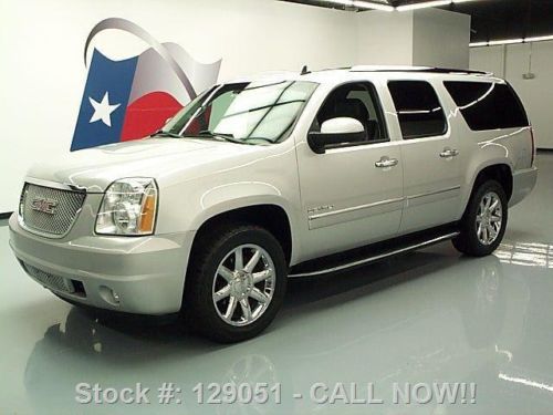 2010 gmc yukon xl denali sunroof nav 20&#034; wheels dvd 45k texas direct auto