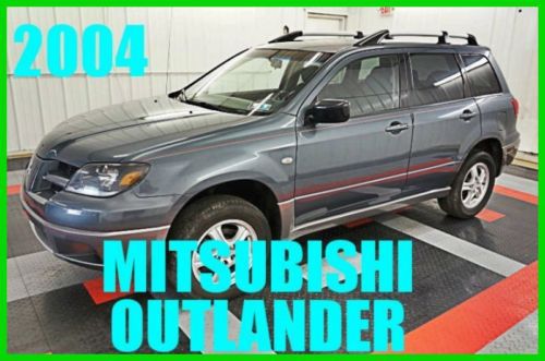 2004 mitsubishi outlander ls nice! one owner! awd! 60+ photos! must see!