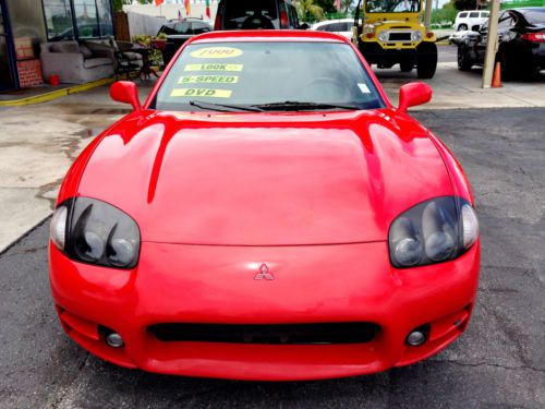 1999 mitsubishi 3000gt 74k miles 5 speed manual clean carfax florida car