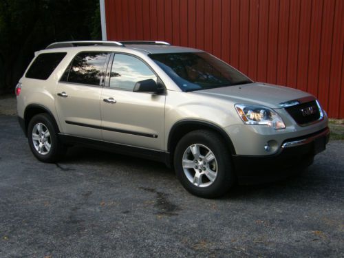 2009 gmc acadia sle sport utility 4-door 3.6l no reserve