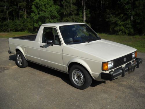 1981 vw rabbit pickup diesel