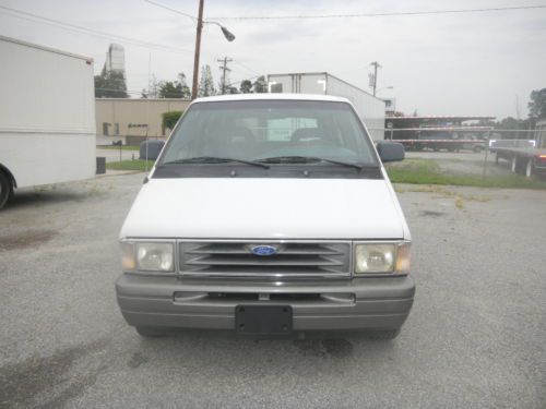 1997 ford aerostar passenger van bus shuttle taxi