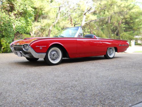 1962 ford thunderbird base convertible 2-door 6.4l