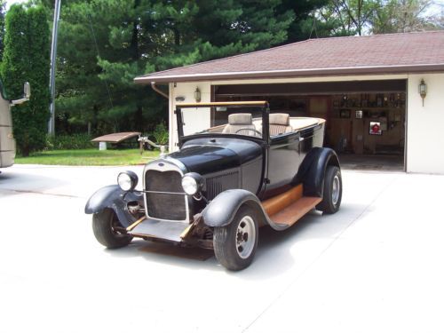 1929 ford 2 door tub, street rod, convertible