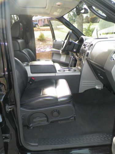 2006 Ford F-150 FX4 Crew Cab Pickup 4-Door 5.4L Black Leather, image 3