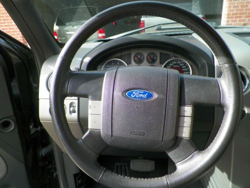 2006 Ford F-150 FX4 Crew Cab Pickup 4-Door 5.4L Black Leather, image 5