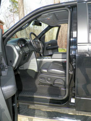 2006 Ford F-150 FX4 Crew Cab Pickup 4-Door 5.4L Black Leather, image 7