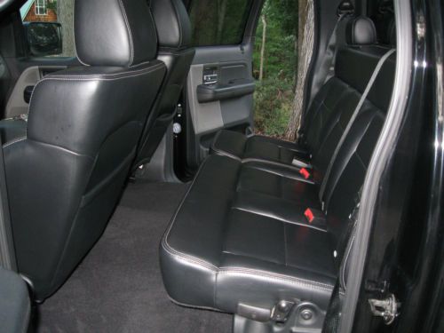 2006 Ford F-150 FX4 Crew Cab Pickup 4-Door 5.4L Black Leather, image 14