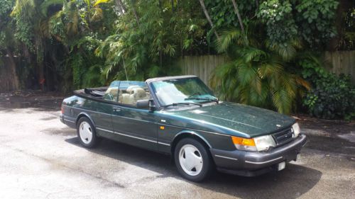 1992 saab 900 turbo convertible stick shift