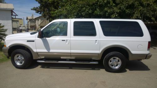 2004 ford excursion, 4wd, eddie bauer, power stroke diesel, runs great!!