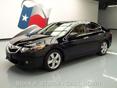 2010 acura tsx automatic sunroof heated leather 68k mi texas direct auto