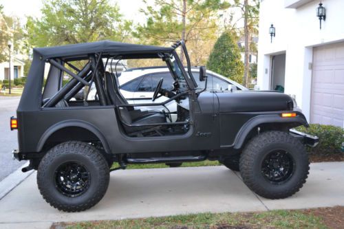 1986 jeep cj-7 restored and modified