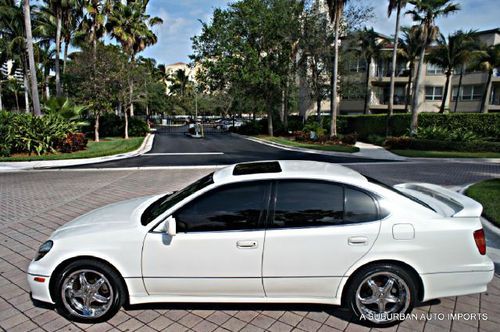 2000 lexus gs400 gs 400 navigation serviced 18" chrome wheels clean carfax