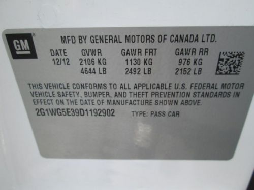 2013 Chevrolet Impala LT, US $16,721.00, image 2