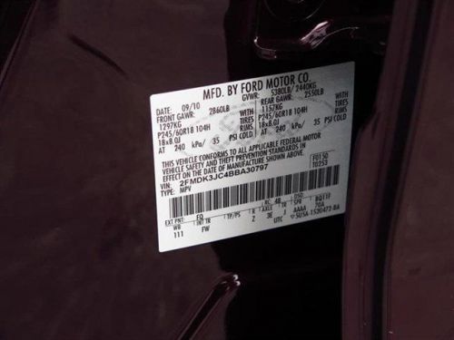 2011 ford edge sel