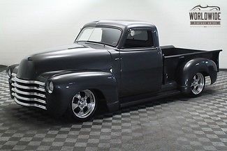 1952 chevy custom street rod pickup! 396 v8! stunning restoration!