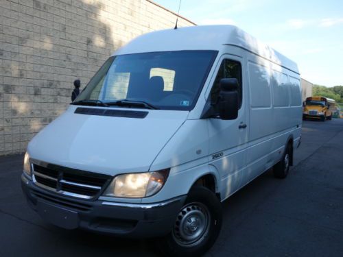 Dodge sprinter 2500 140&#034;wb diesel cargo cold a/c high top autocheck no reserve