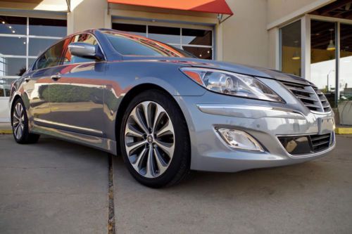 2014 hyundai genesis 5.0l r-spec, 5.0l v8, leather, navigation, moonroof, more!