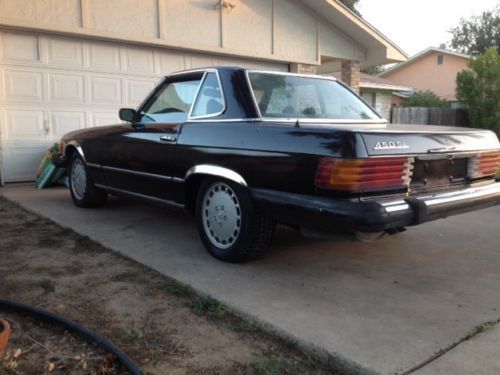 1976 Mercedes 450sl hardtop Convertible  body all chrome trim complete  project, image 2
