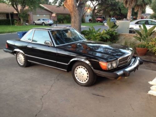1976 Mercedes 450sl hardtop Convertible  body all chrome trim complete  project, image 4