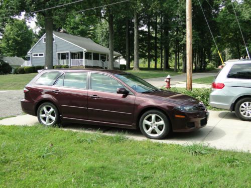 2007 mazda 6 s wagon 5-door 3.0l dvd