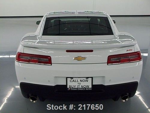2014 CHEVY CAMARO 2LT RS LEATHER NAV REAR CAM HUD 1K MI TEXAS DIRECT AUTO, US $27,980.00, image 5