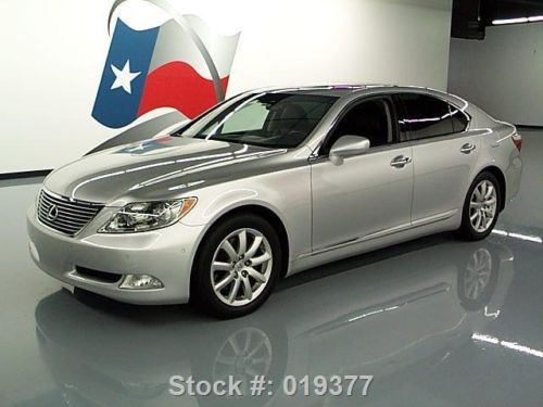 2007 lexus ls460 sunroof vent seats nav rear cam 65k mi texas direct auto