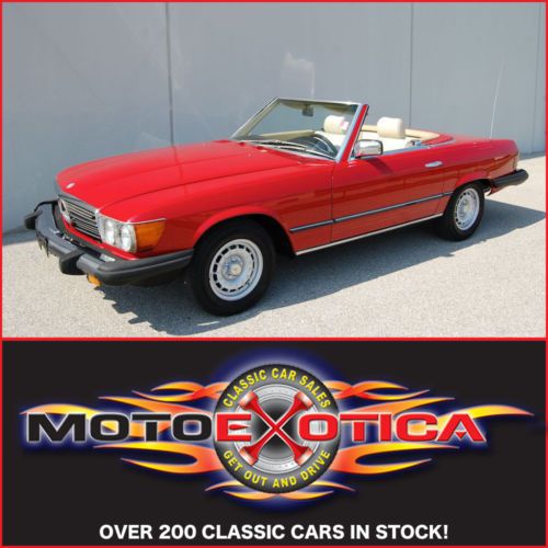 1984 mercedes benz 380sl - fully loaded - factory hard top - get out &amp; drive !!!