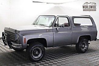 1976 chevy k-10 blazer! 350 v8! saginaw 4 speed! restored! must see! call today!