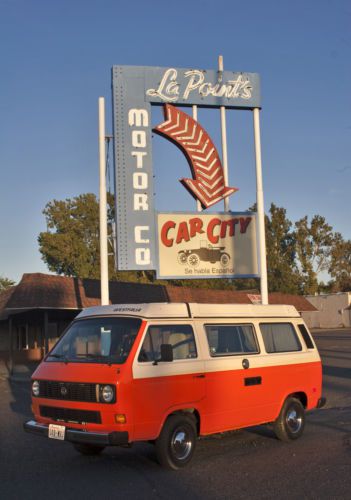 85 restored westfalia vanagon