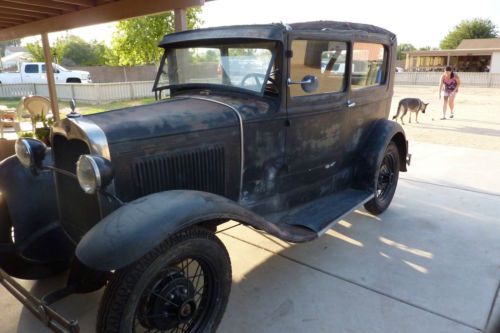 1931 model a sedan barn find hot rod rat street project ford other