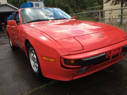 1986 porsche 944 guards red