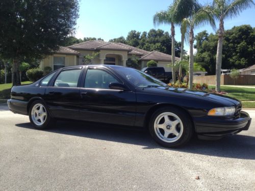 1996 chevy impala ss 21k miles 5.7 liter v8 sign by jon moss showroom conditions