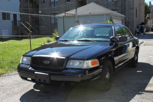 2010 ford crown victoria police interceptor sedan 4-door 4.6l - no reserve!!!!!!