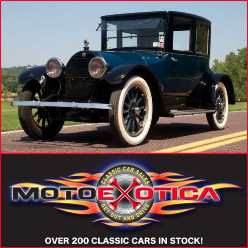 1920 cadillac model 59 victoria coupe - rare &amp; desired - investments grade -lqqk