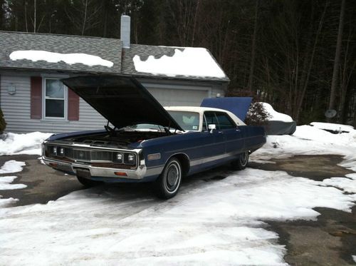 1971 chrysler new yorker base 7.2l