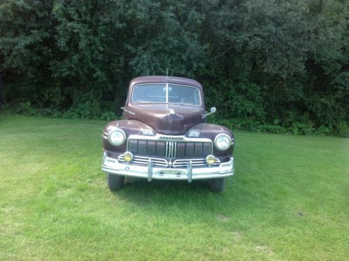 1947 mercury  eight survivor all original suicide doors flat head motors rat rod