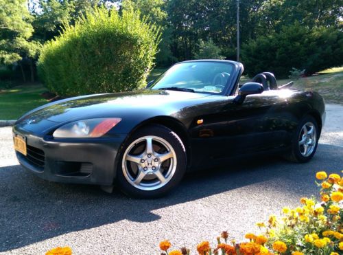 2001 honda s2000 base convertible 2-door 2.0l