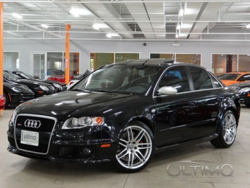 07 audi rs4 quattro, 26k, premium pkg, 6-spd manual, recaro, awd, 19 wheels