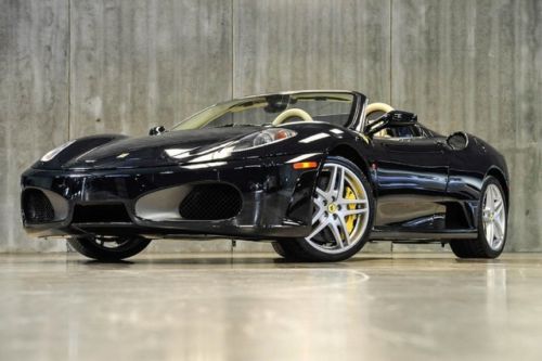 2008 ferrari f430 spider! f1! daytonas! serviced! records! pristine!