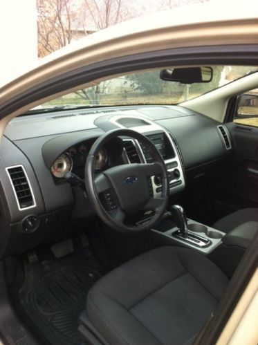 2007 ford edge sel sport utility 4-door 3.5l; bronze/black cloth 88k miles clean