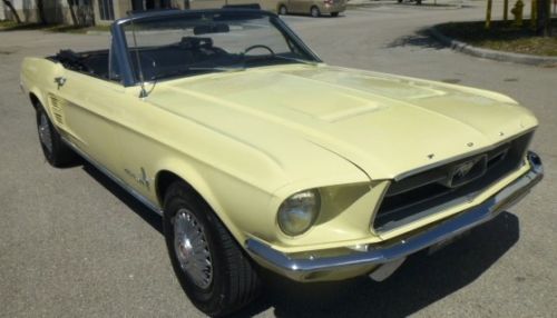 1967 ford mustang convertible