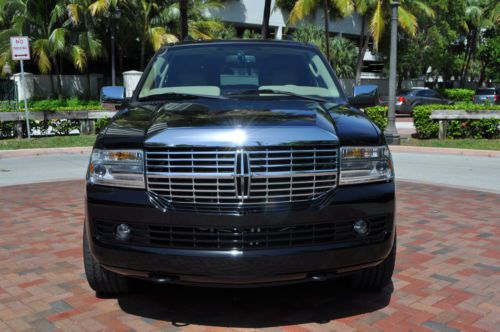 2008 lincoln navigator,florida suv,no rust,tv,dvd,sunroof,warranty,chrome wheels