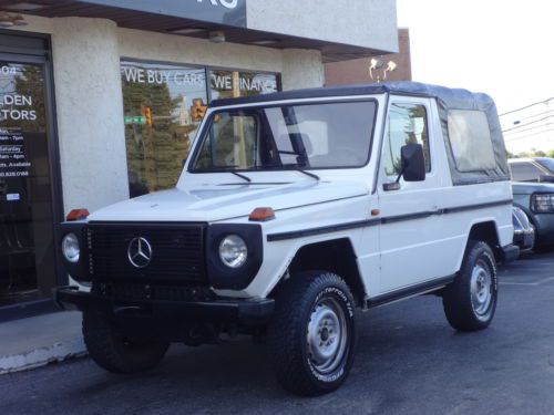 *** 1987 mercedes 240gd 240 gd soft top *** diesel ***