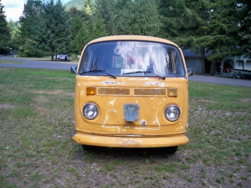 1970 Volkswagen VW Bus, tin top camper van, less than 100 miles on rebuilt motor, US $5,800.00, image 4